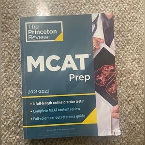 MCAT prep book - used
